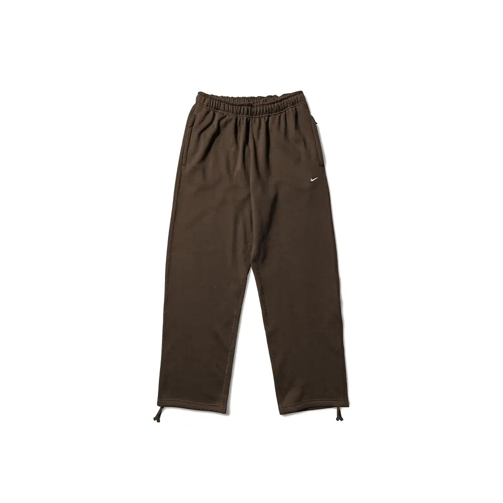 Solo Swoosh Fleece Open-Hem Pants 'Dark Hazel'