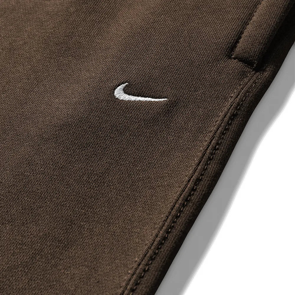 Solo Swoosh Fleece Open-Hem Pants 'Dark Hazel'