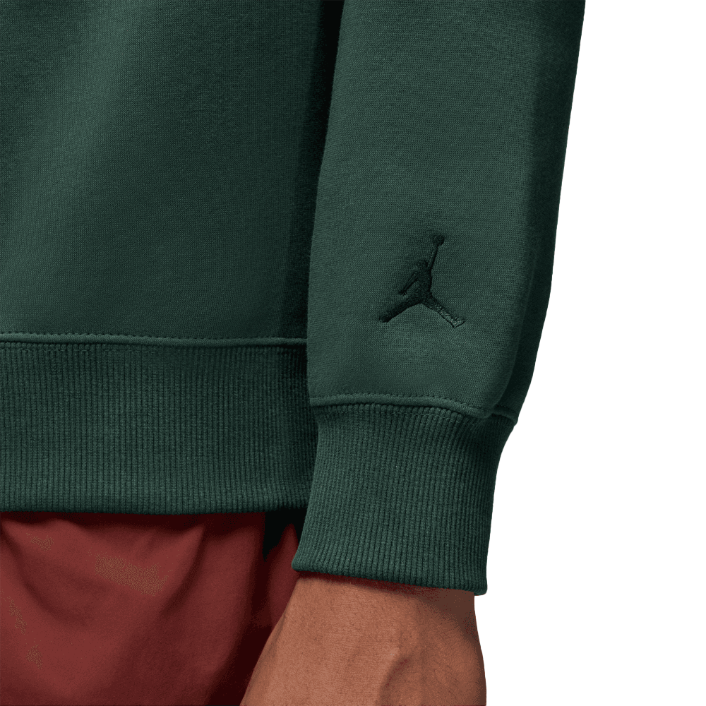 Jordan Brooklyn Fleece Crew-neck Sweatshirt 'Midnight Green'