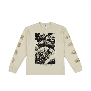 ACG Rocks Graphic Long-Sleeve Tee 'Light Khaki'