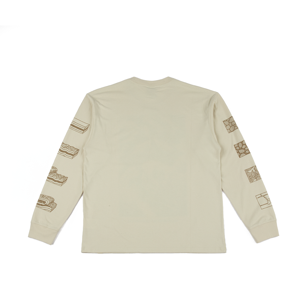 ACG Rocks Graphic Long-Sleeve Tee 'Light Khaki'