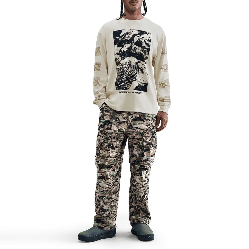 ACG Rocks Graphic Long-Sleeve Tee 'Light Khaki'
