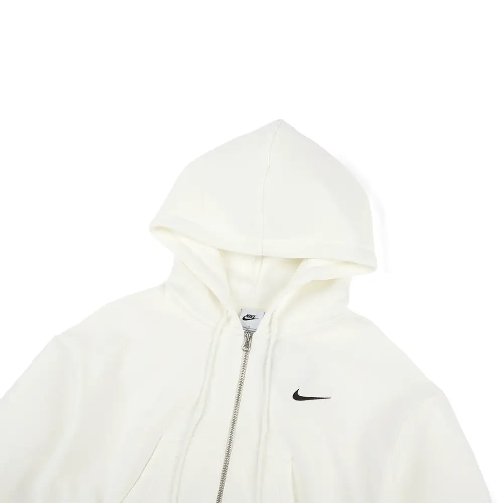 W NSW Phoenix Fleece Full-Zip Cropped Hoodie 'Sail'
