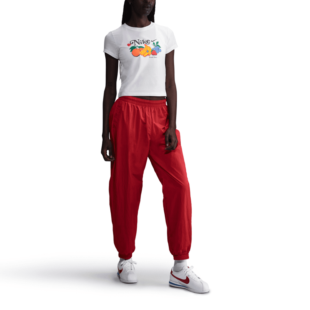W NSW Chill Knit Slim Cropped Tee 'Fruits'
