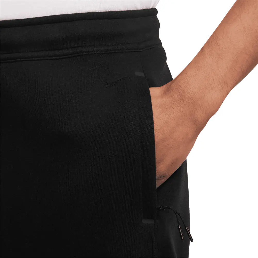 Tech Fleece Loose-Fit Open Hem Pants 'Black'