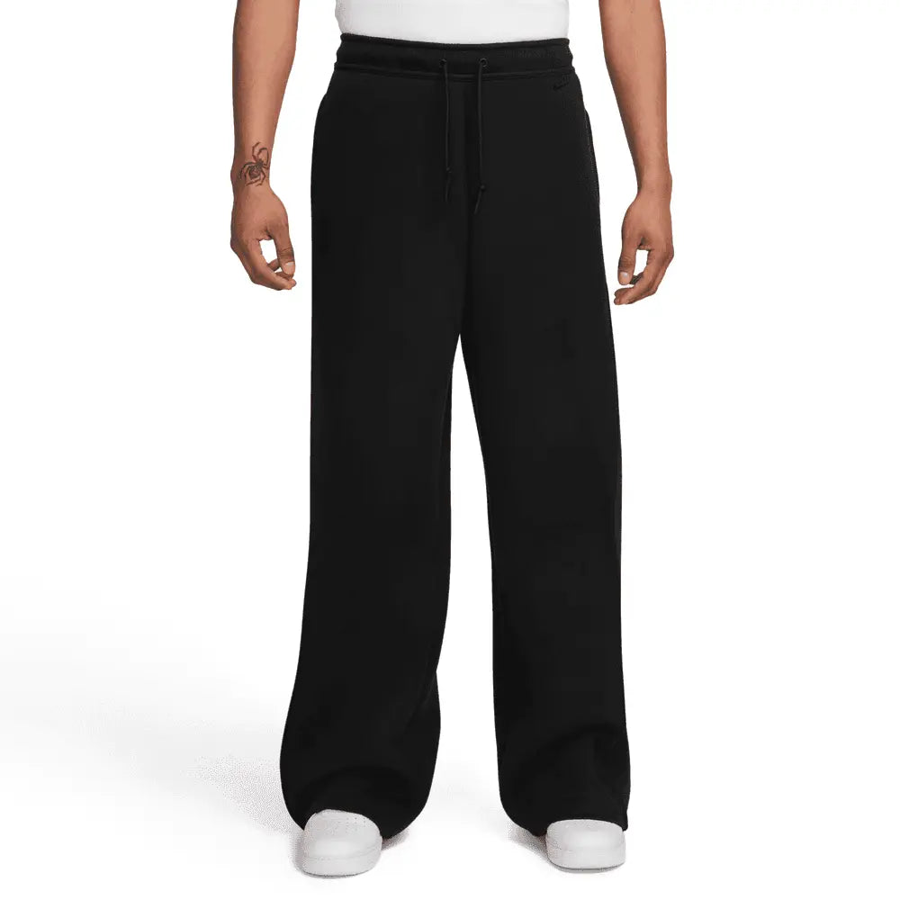 Tech Fleece Loose-Fit Open Hem Pants 'Black'