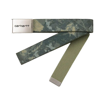 Clip Belt Chrome 'Camo Combi Green'