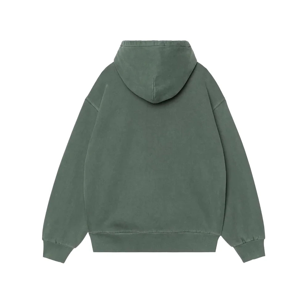 Hooded Vista Sweatshirt 'Dark Scarab Garment Dyed'