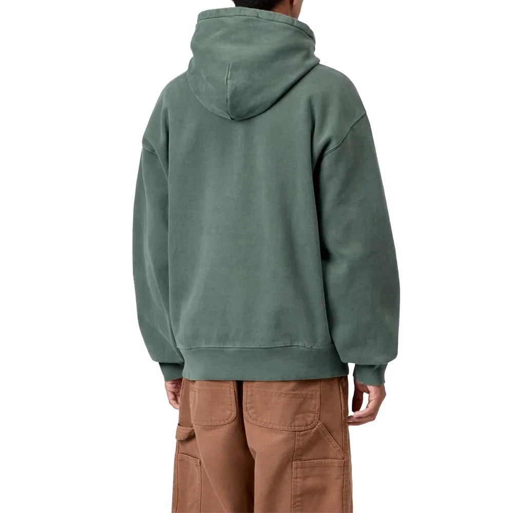Hooded Vista Sweatshirt 'Dark Scarab Garment Dyed'