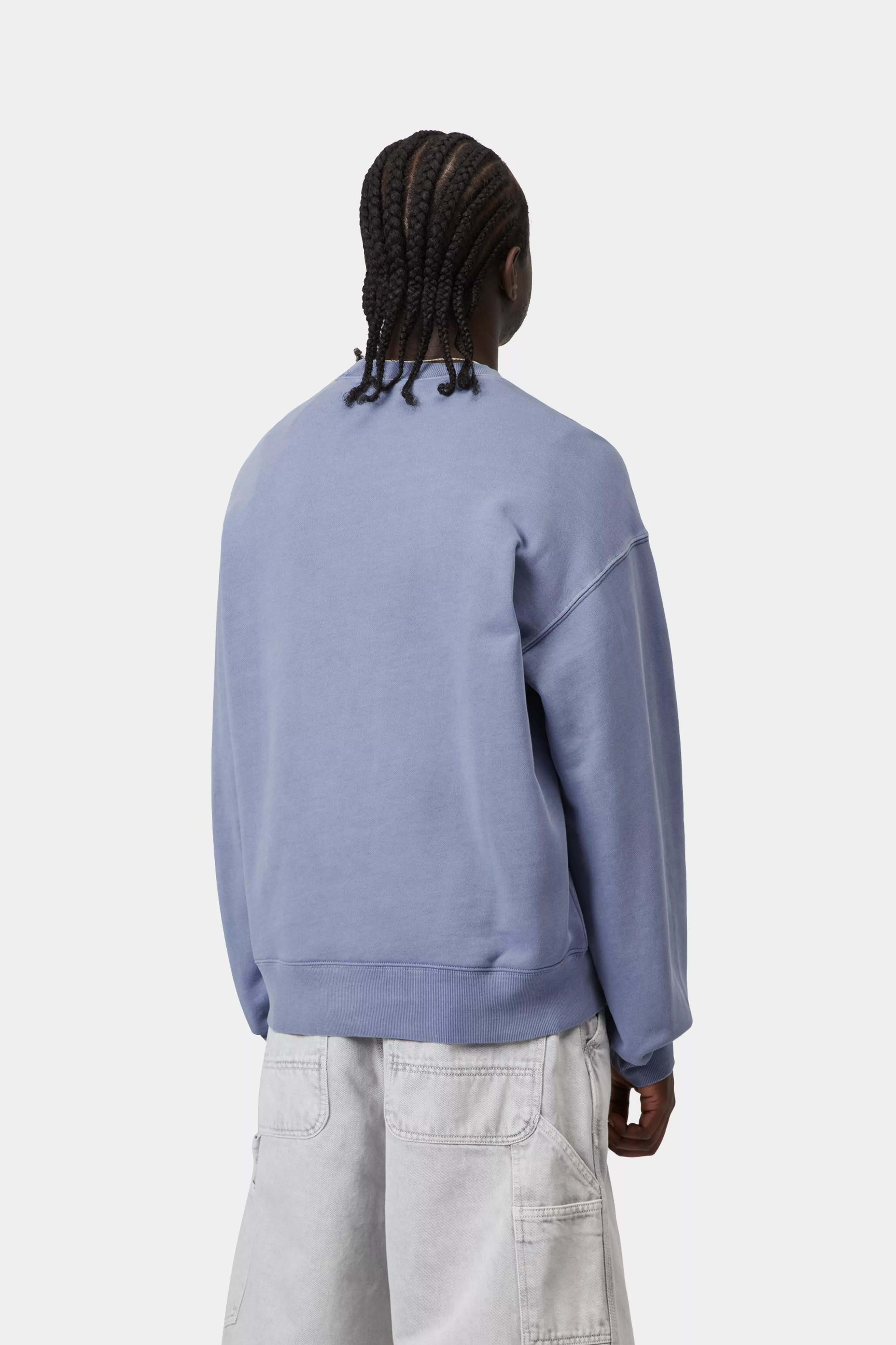 Nelson Sweatshirt 'Gentle Blue (Garment Dyed)'