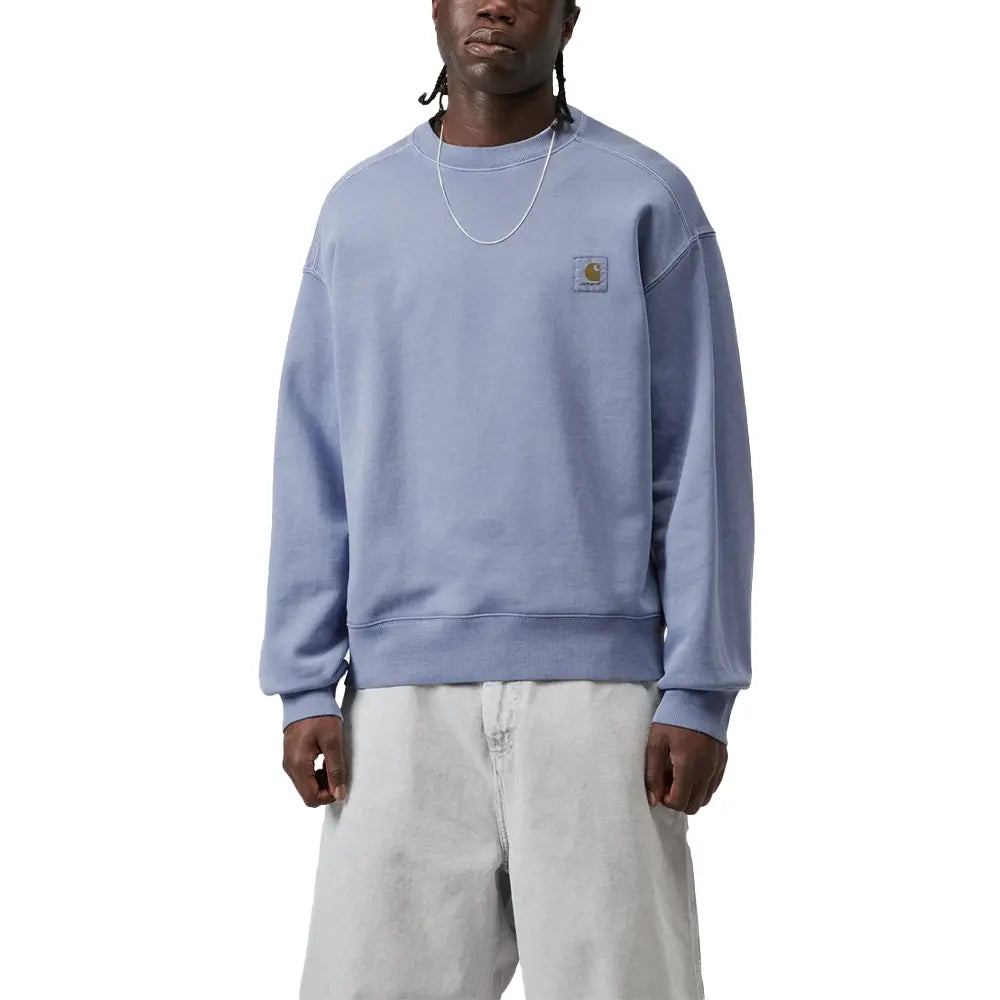 Nelson Sweatshirt 'Gentle Blue (Garment Dyed)'