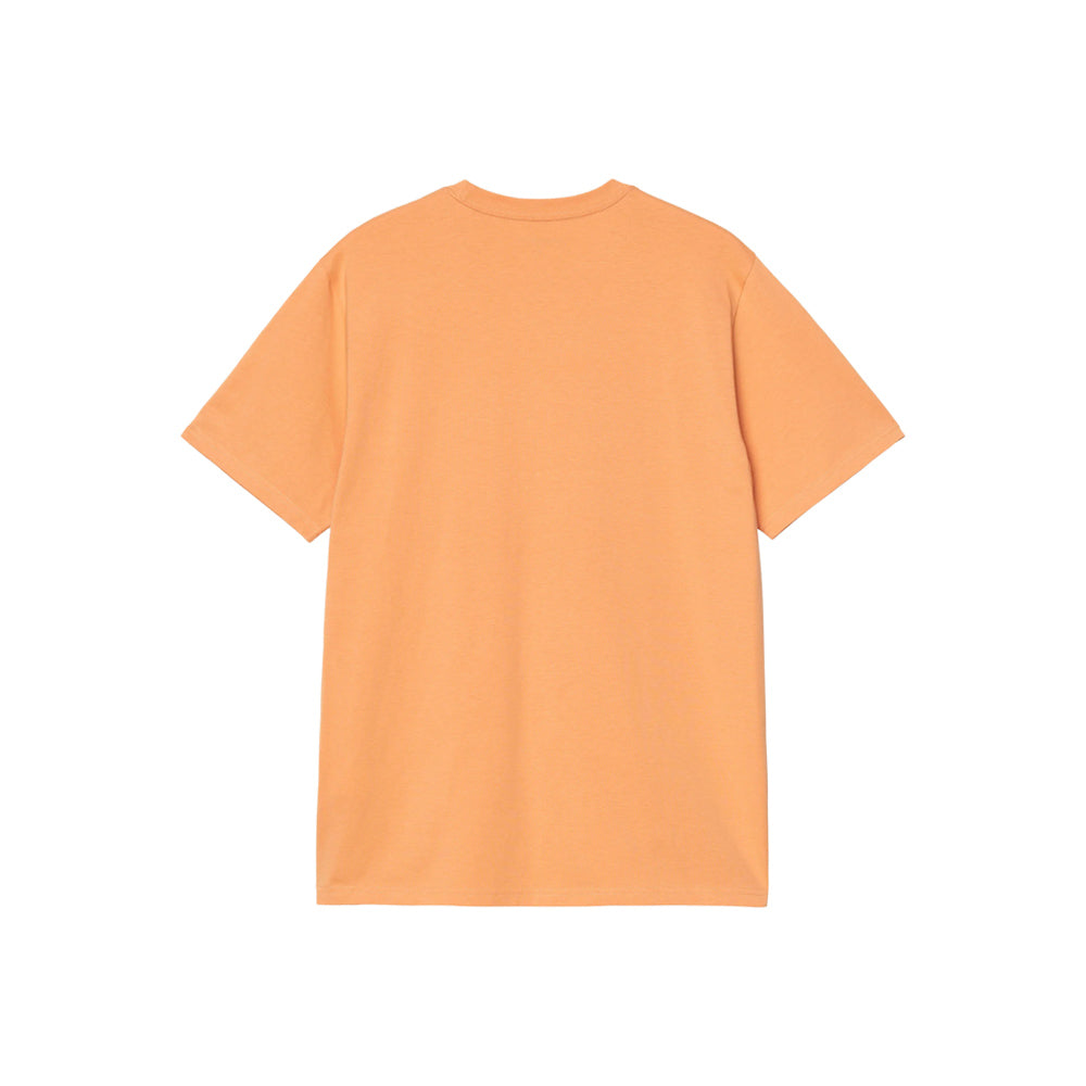 Pocket Tee 'Gentle Orange'