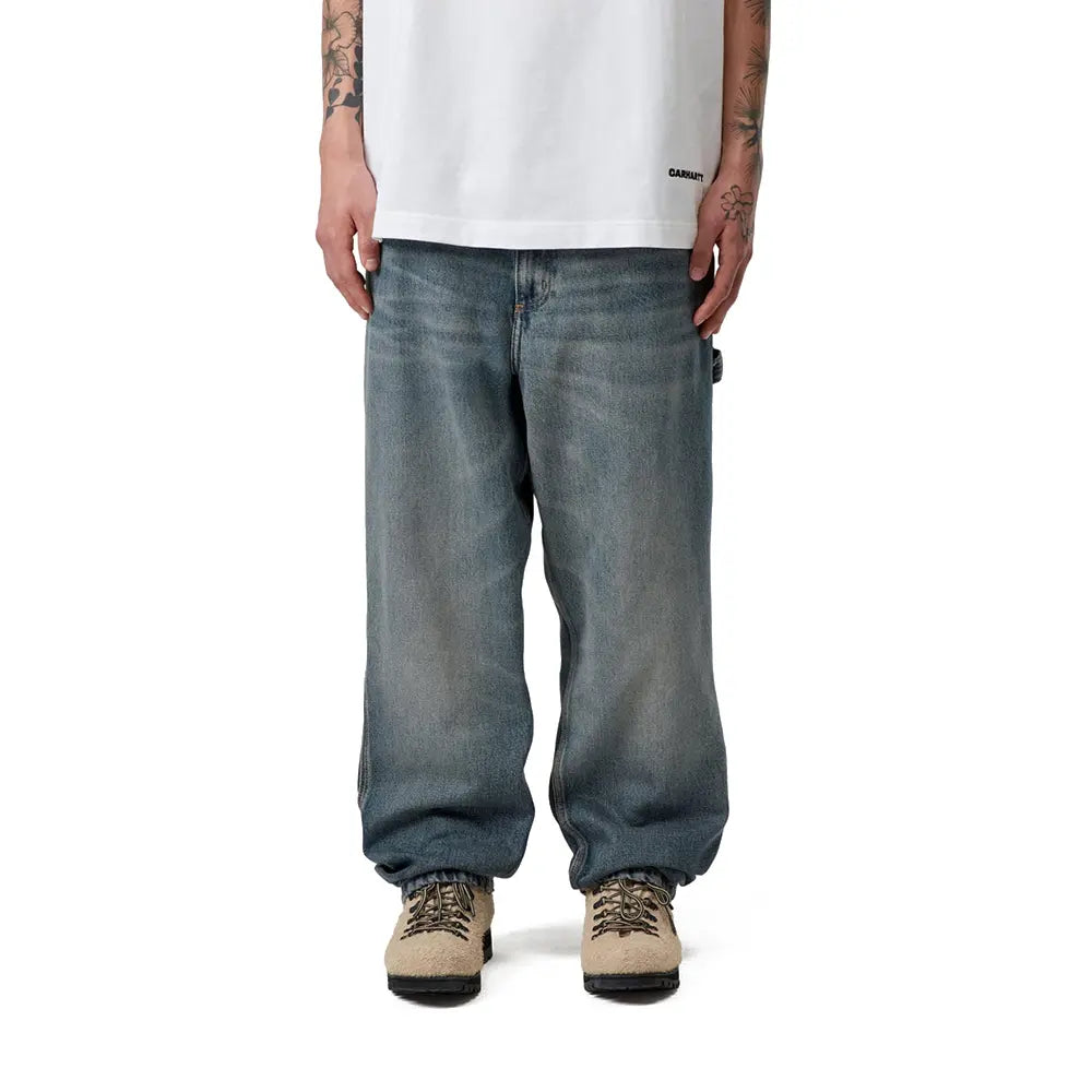 Single Knee Denim Pant 'Blue (Worn Used Wash)'