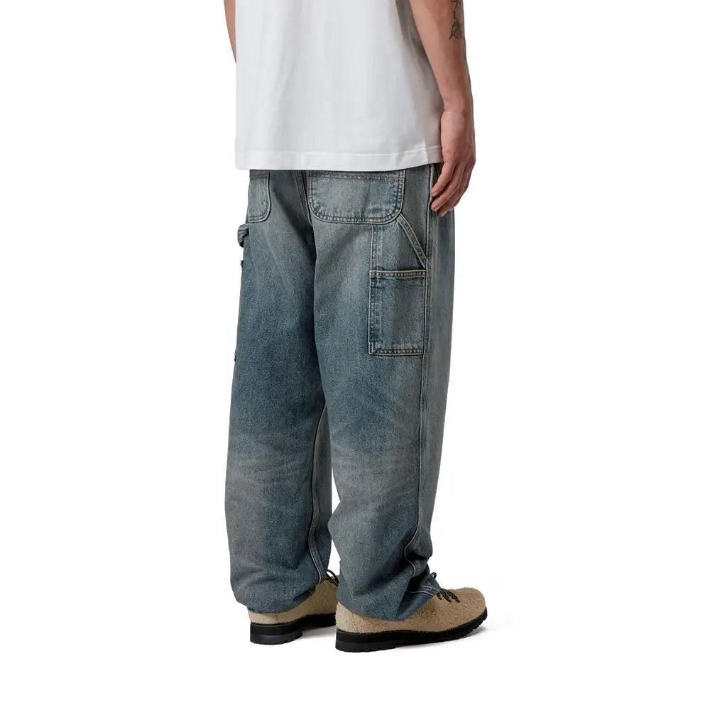 Single Knee Denim Pant 'Blue (Worn Used Wash)'