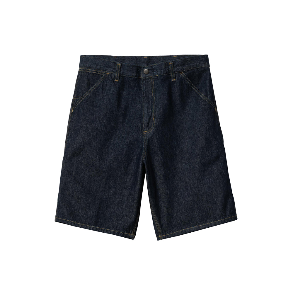 Single Knee Short - Denim 'Blue (Rinsed)'