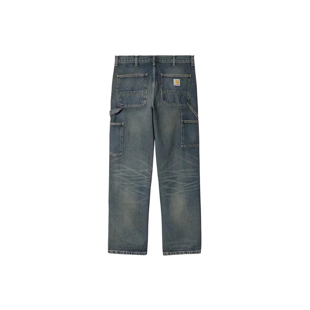 Double Knee Pant 'Blue Worn Used Wash'