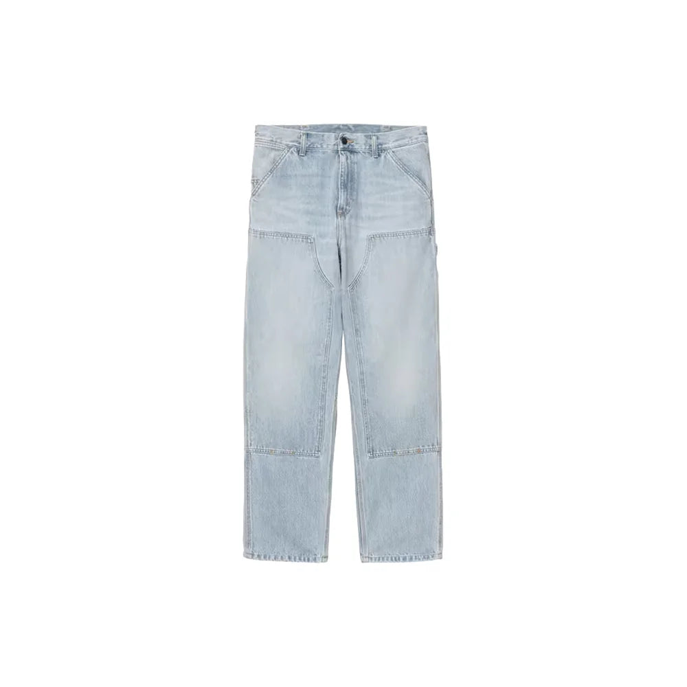 Double Knee Pant - Denim 'Blue (Heavy Worn Bleached)'