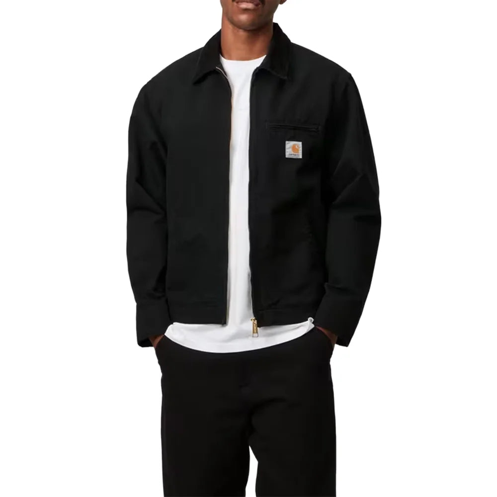Detroit Jacket 'Black Rinsed'