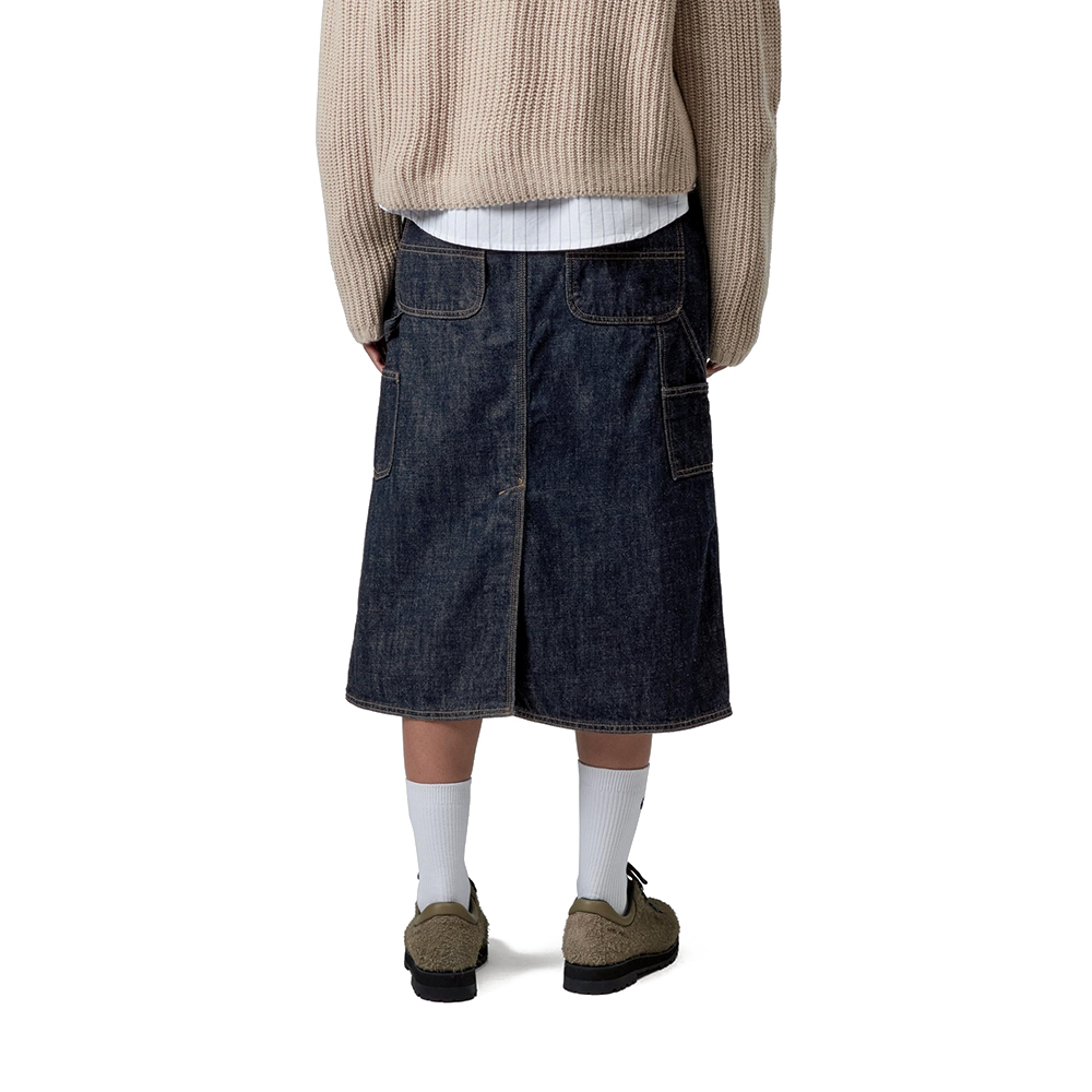W Single Knee Skirt 'Blue'