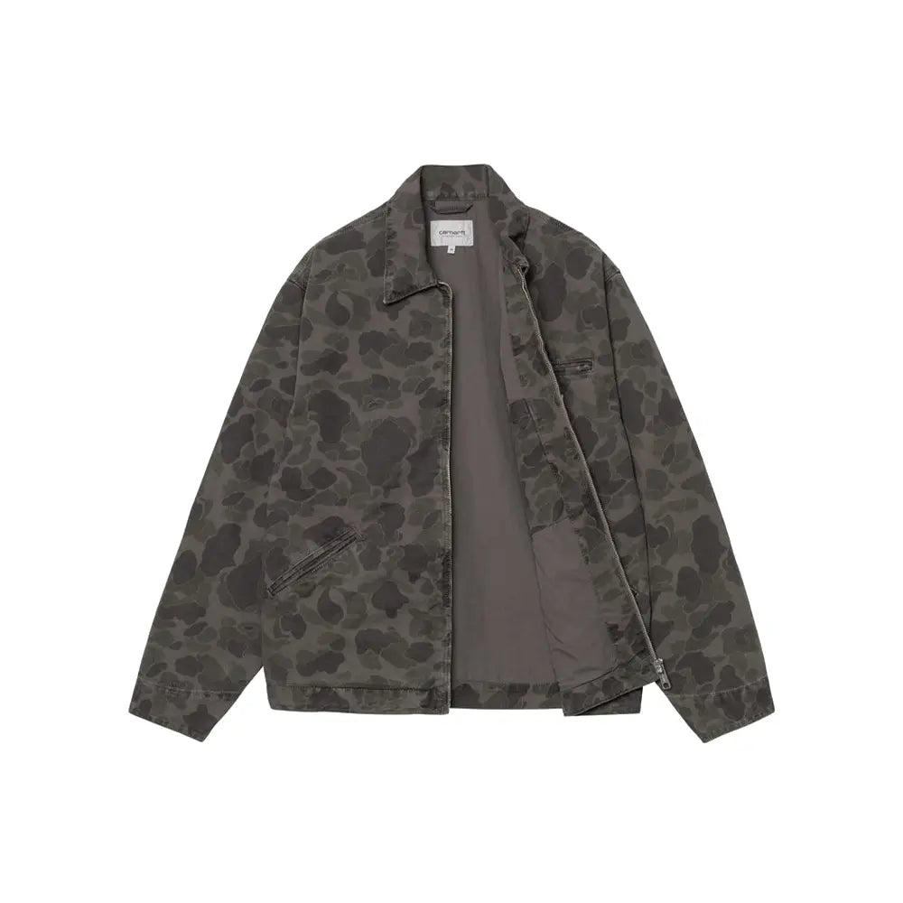 Carhartt WIP Duck Detroit Jacket 'Camo Duck Green Porphyry' – TAKOUT® Carhartt WIP Duck Detroit Jacket 'Camo Duck Green Porphyry' – TAKOUT®