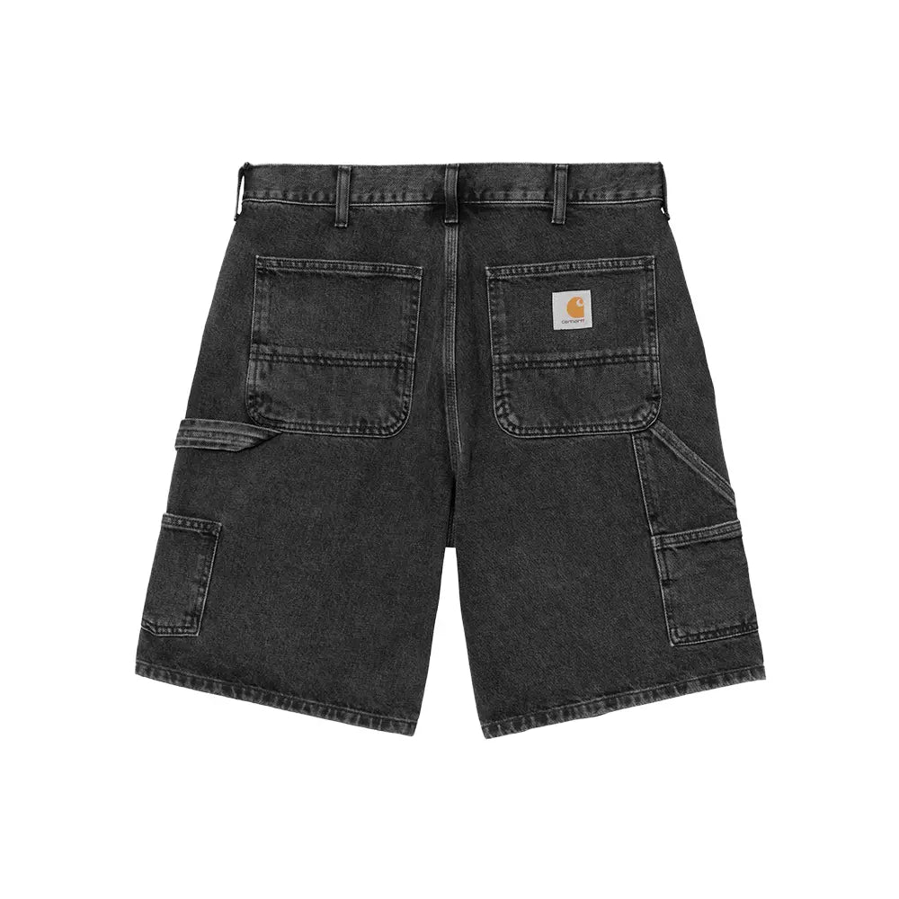 Double Knee Short 'Black Stone Washed'