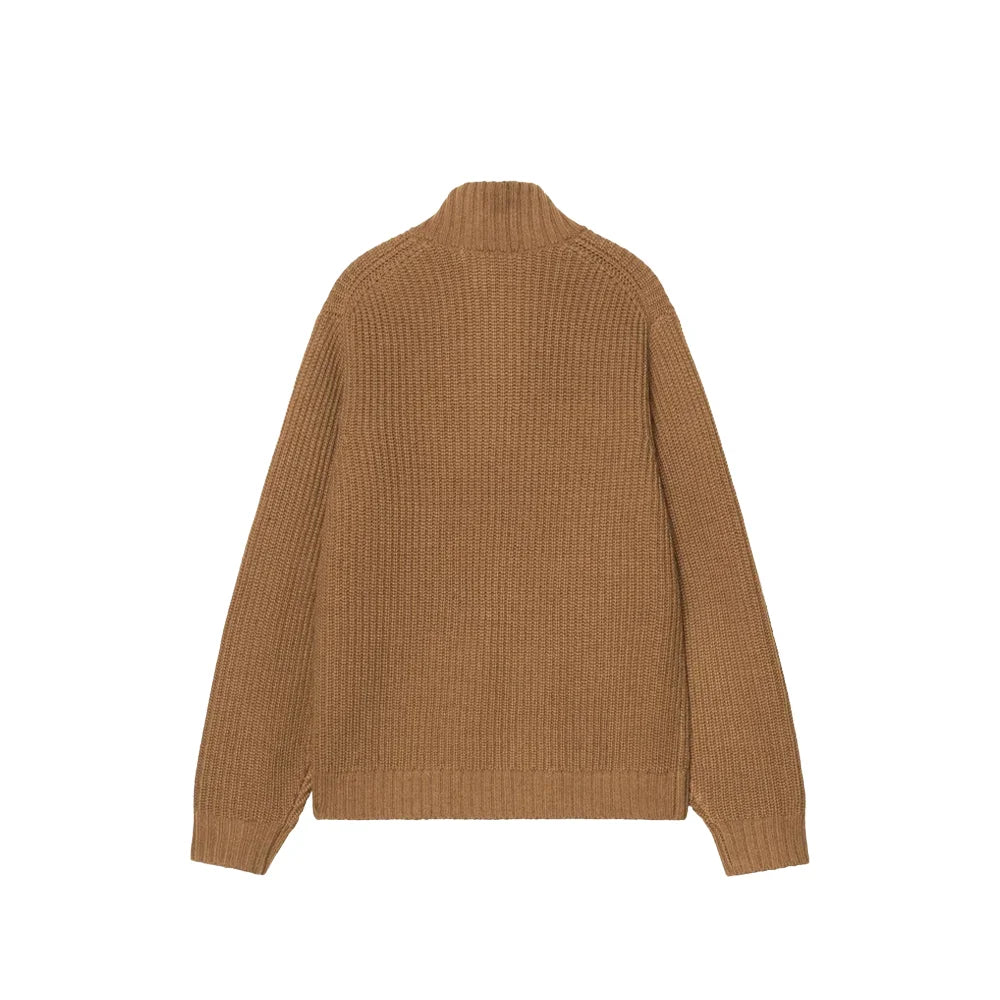 Detroit Half Zip Sweater 'Wip Hamilton Brown'