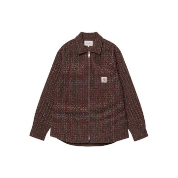 Bellamy Check Shirt Jacket 'Tobacco'