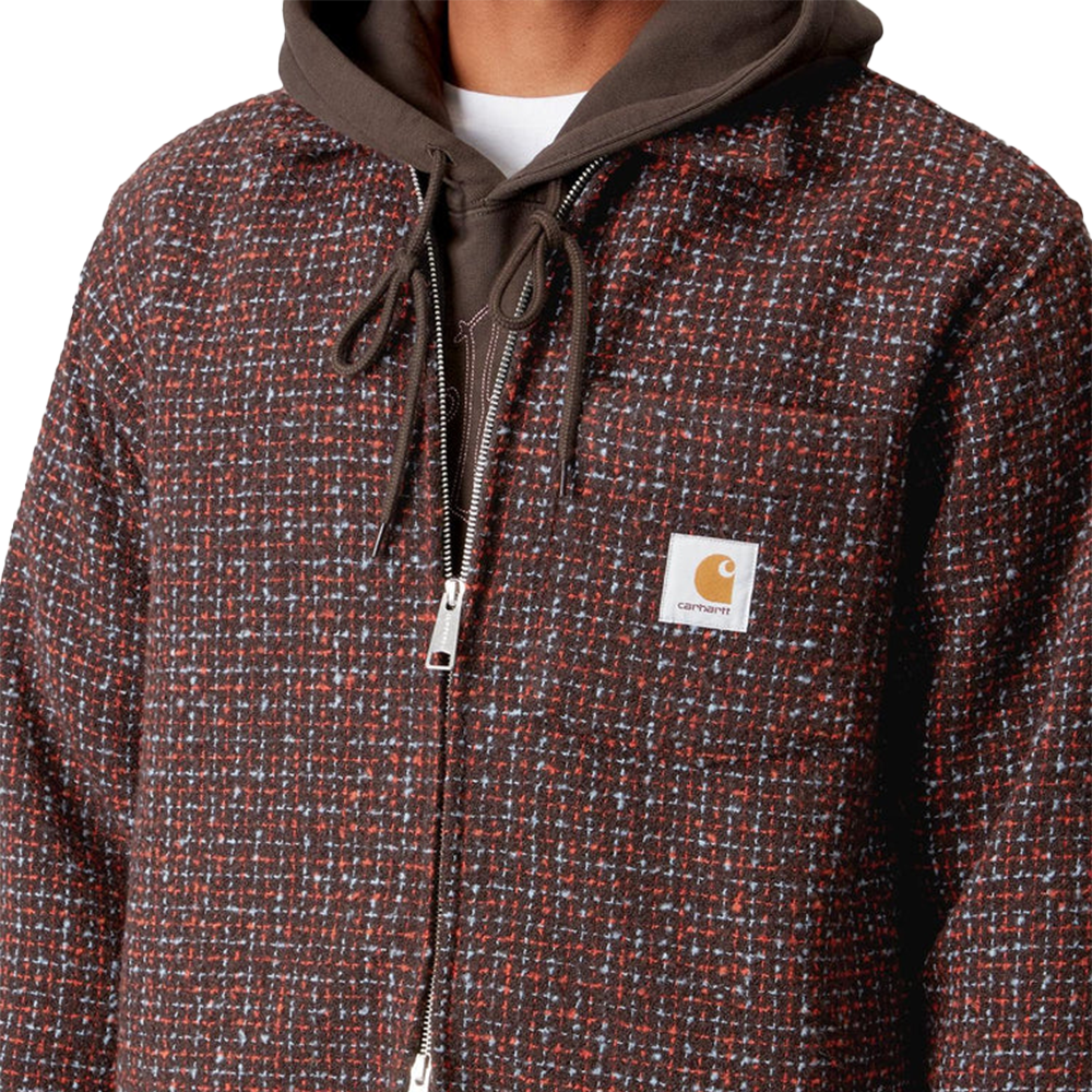 Bellamy Check Shirt Jacket 'Tobacco'
