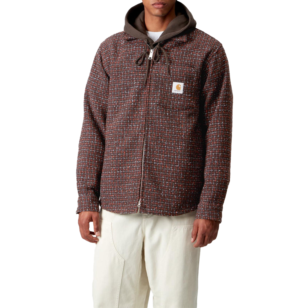 Bellamy Check Shirt Jacket 'Tobacco'