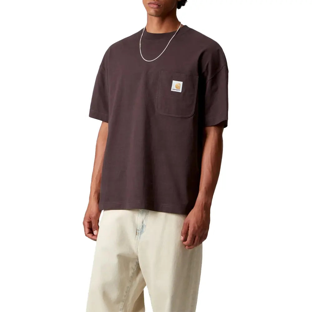 Work Pocket T-Shirt 'Palisander'