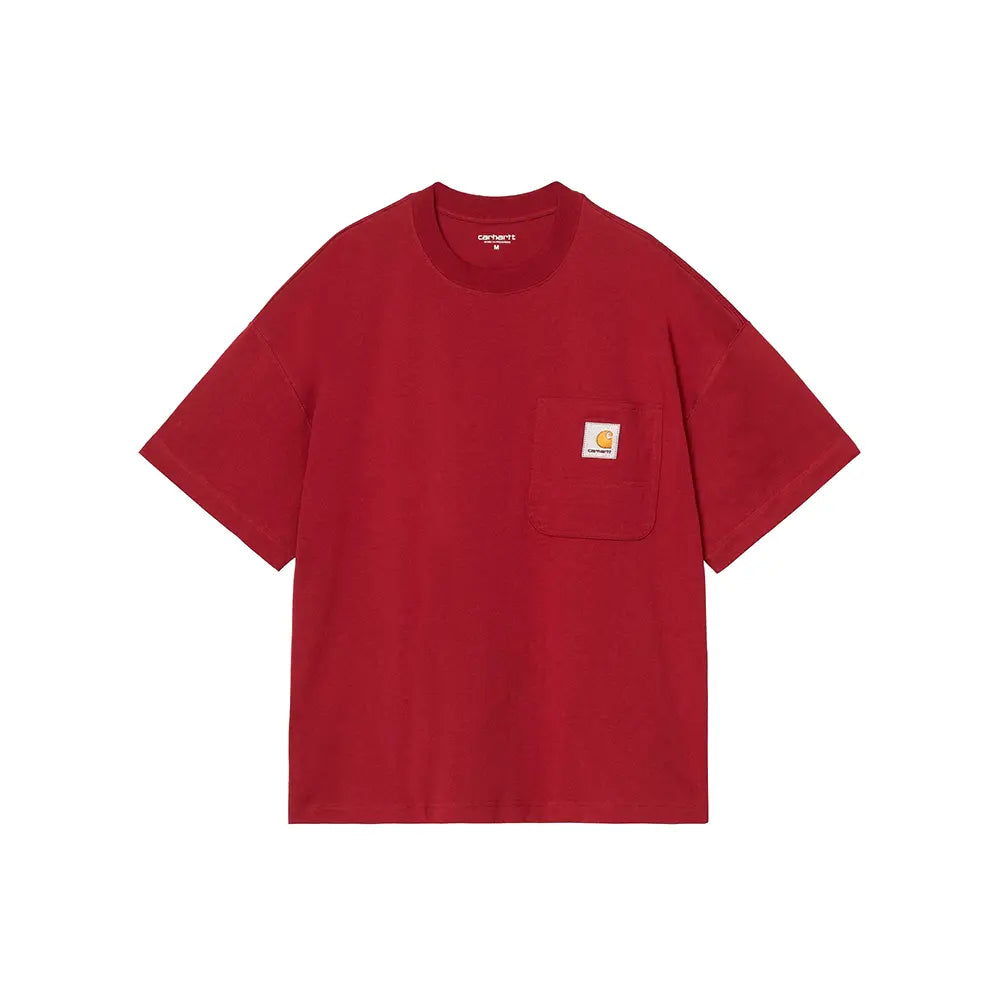 Work Pocket T-Shirt 'Scarlet'