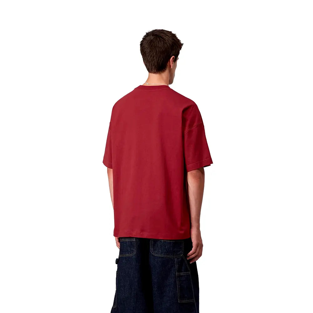 Work Pocket T-Shirt 'Scarlet'