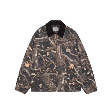 OG Detroit Jacket 'Black Heavy Stone Wash Camo Feather Tree'