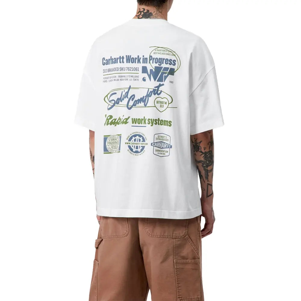 Networks T-Shirt 'White'