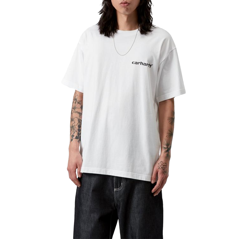 Caps Tee 'White'