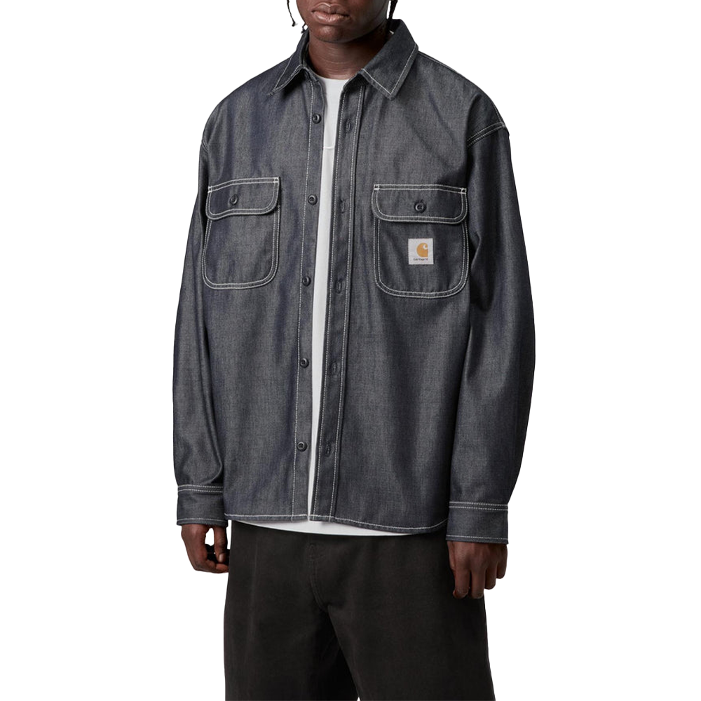 Tigan Shirt Jacket 'Blue (Rigid)'