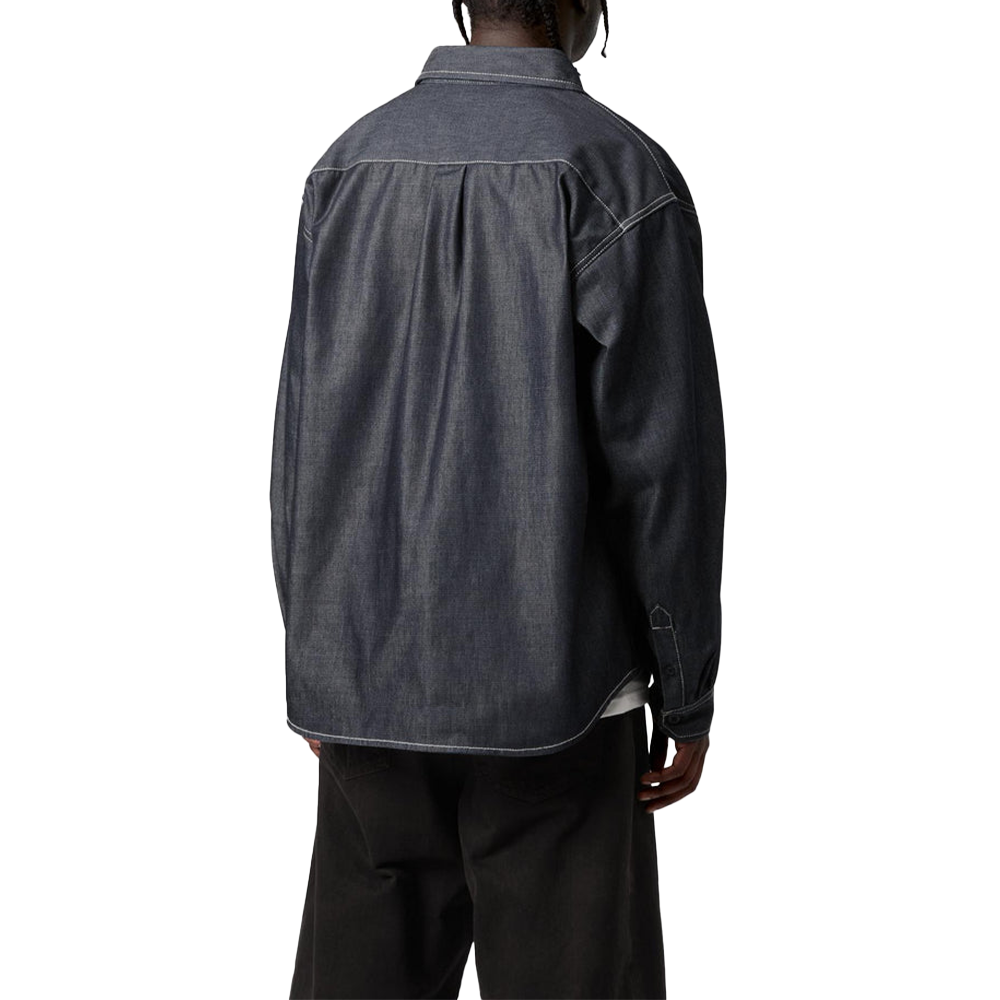 Tigan Shirt Jacket 'Blue (Rigid)'