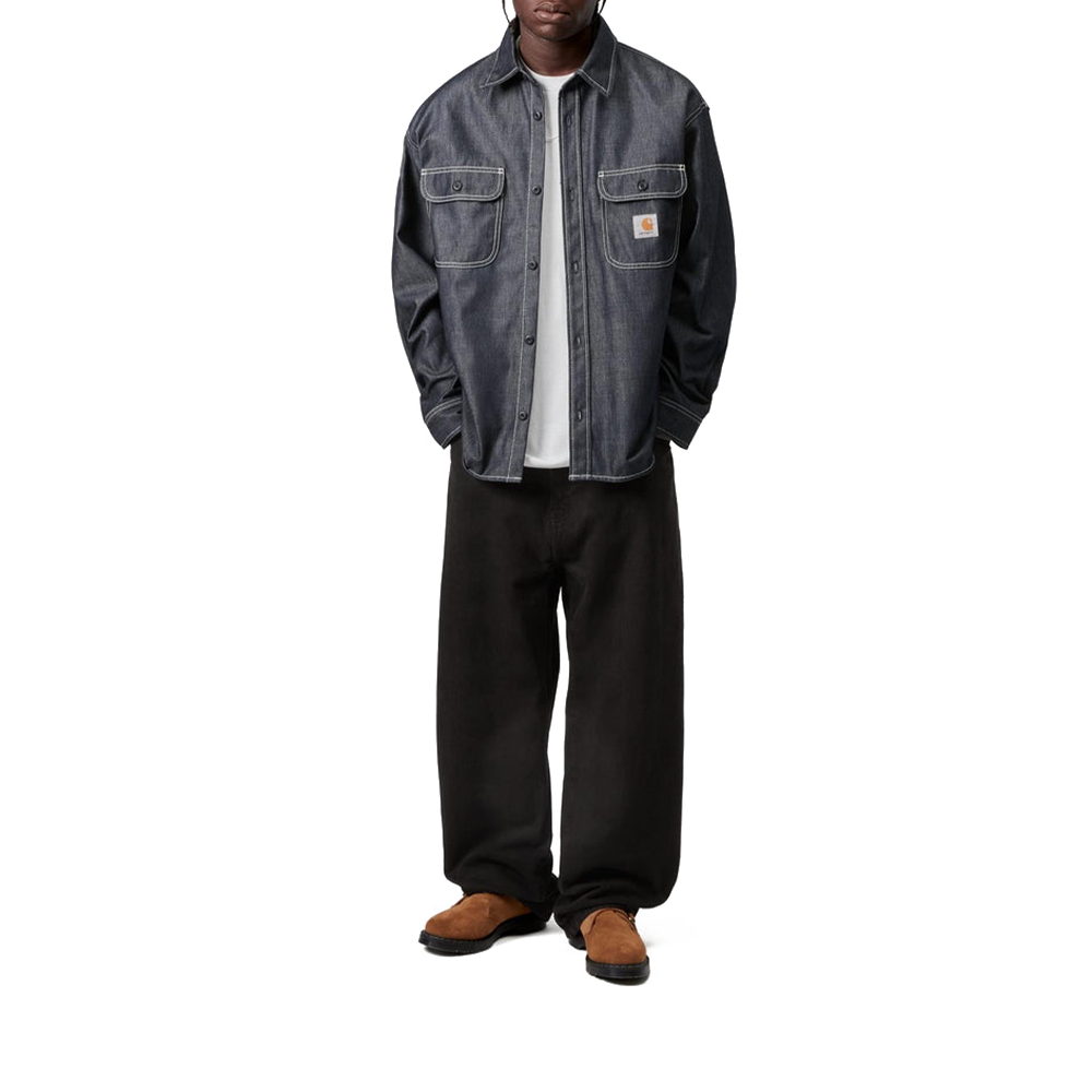 Tigan Shirt Jacket 'Blue (Rigid)'