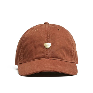 Heart Metal Cap 'Hamilton Brown Silver'