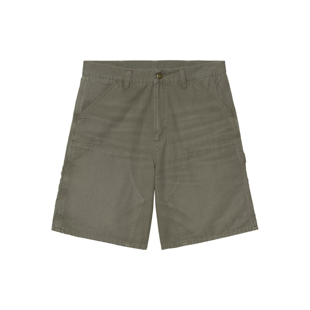 Double Knee Short 'Leaf (Stone Canvas)'