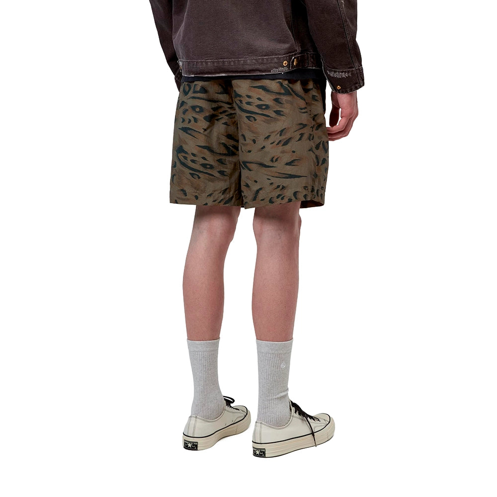 Travon Shorts 'Cypress Black Duck Feather Print'