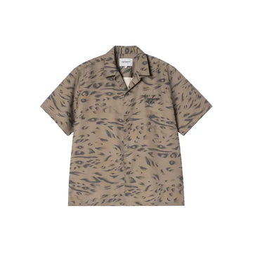 Short Sleeve Travon Shirt 'Cypress Black Duck Feather Print'