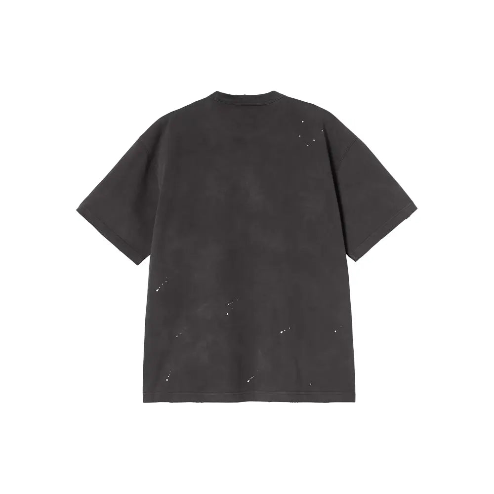 Painter Tee 'Black Destroy Wash, Splatter'