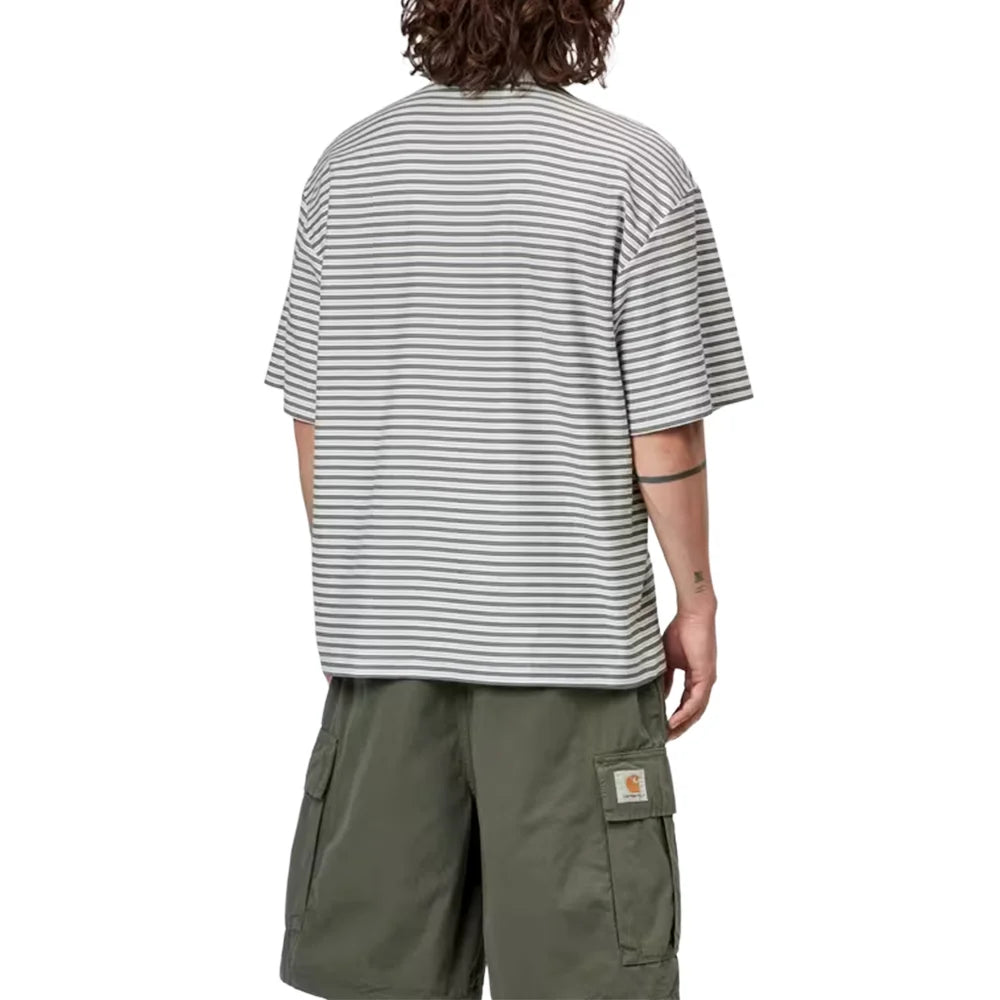 Dupree Stripe Tee 'White'