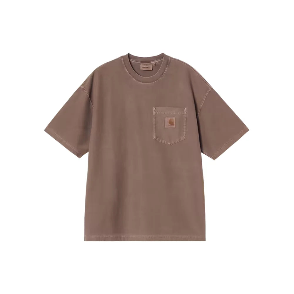 Loose Pocket Tee 'Tobacco Garment Dyed'