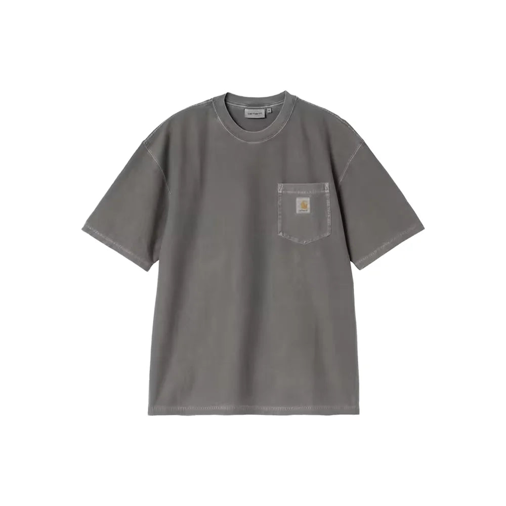 Loose Pocket Tee 'Black Garment Dyed'