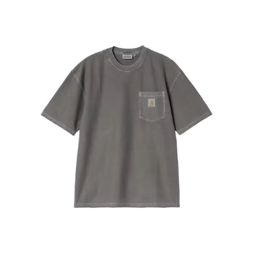 Loose Pocket Tee 'Black Garment Dyed'