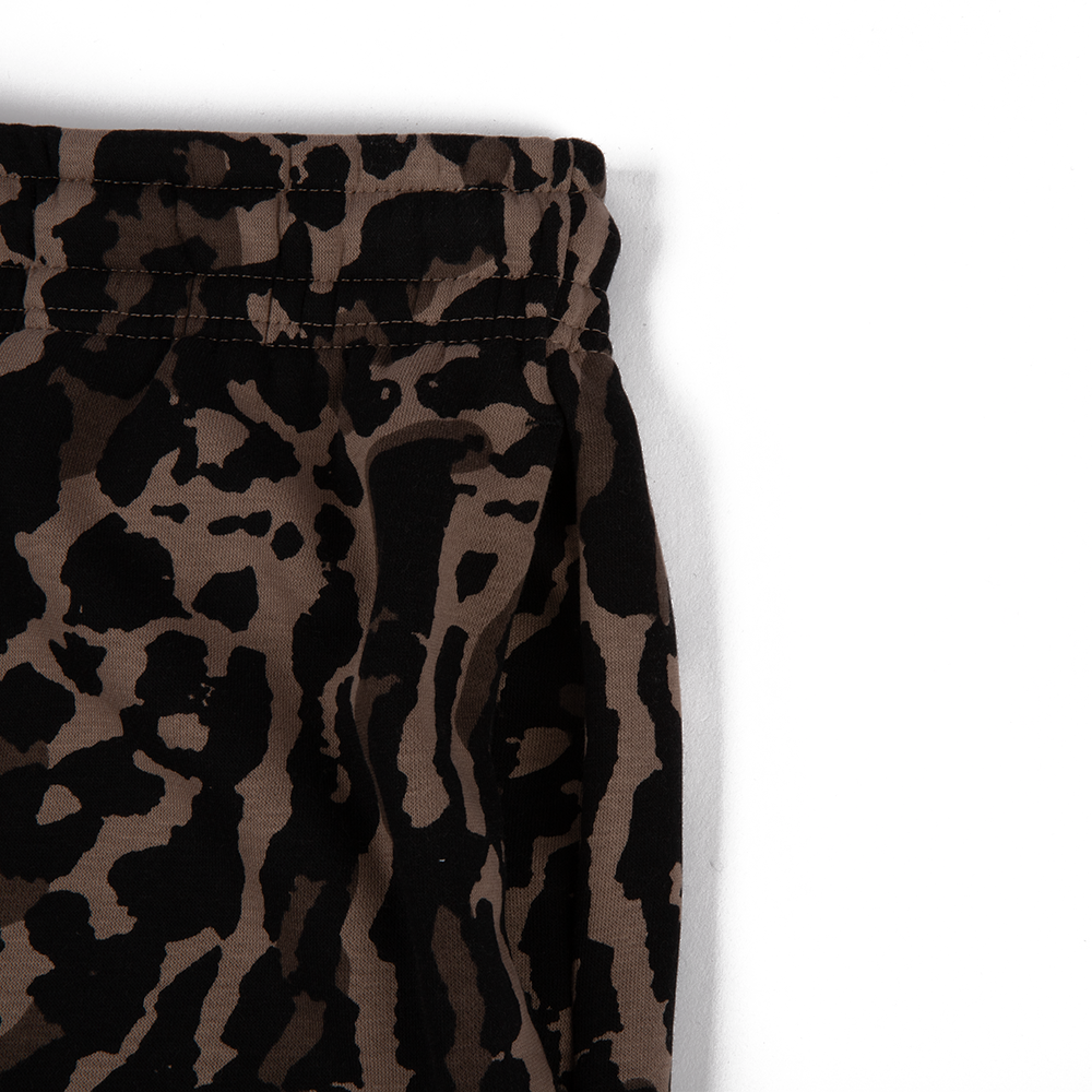 W NSW Phoenix Fleece Oversized Print Sweatpants 'Black Ironstone'