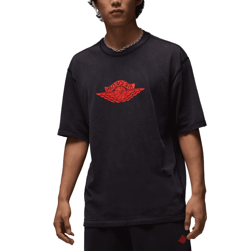 Jordan Rare Air Tee 'Black Chile Red'