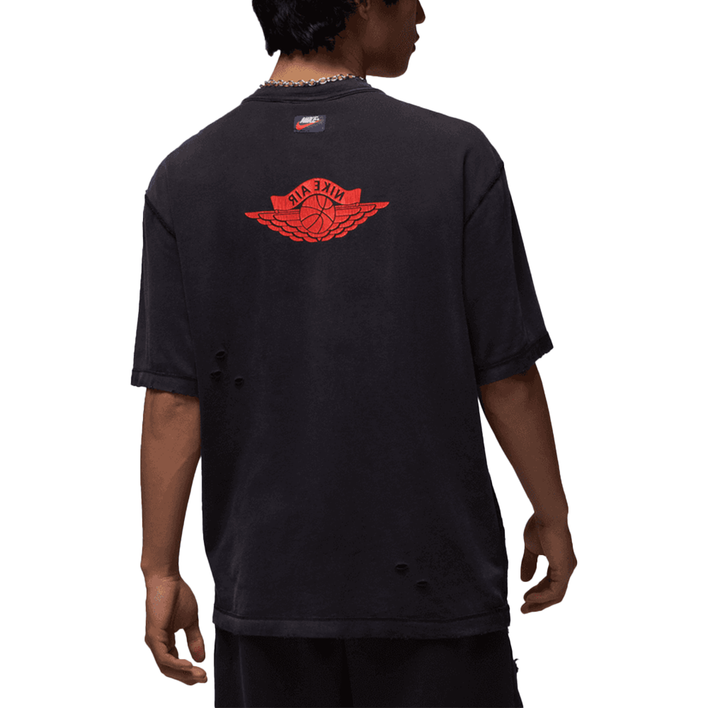 Jordan Rare Air Tee 'Black Chile Red'